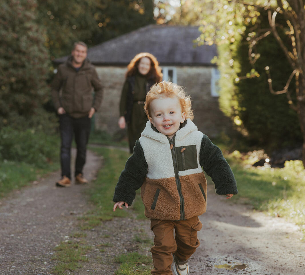 Family Mini Session | Lincolnshire A happy little boy during a mini photo session in Lincolnshire